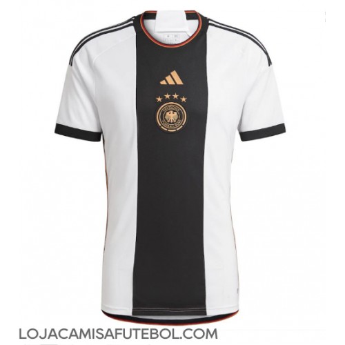 Camisa de Futebol Alemanha Equipamento Principal Mundo 2022 Manga Curta